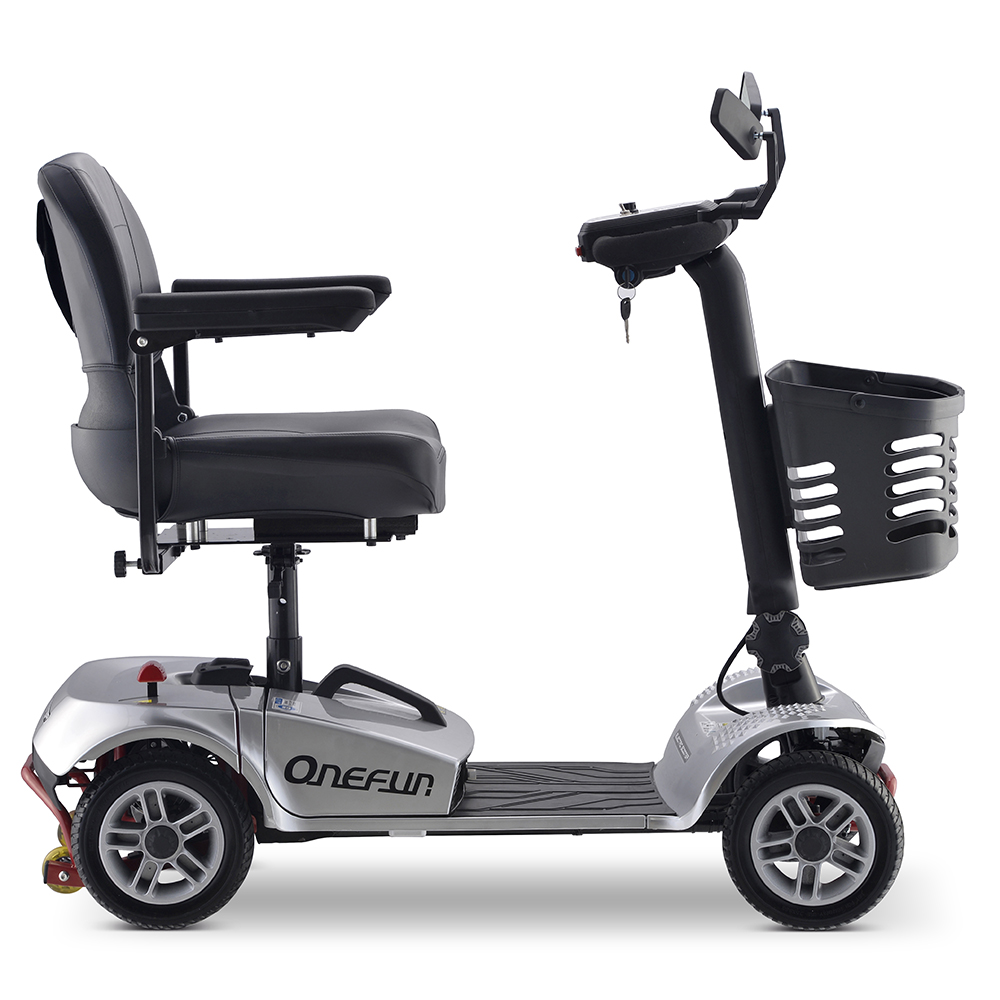 4 wheel 24v 250w foldable electric mobility scooter for handicapped