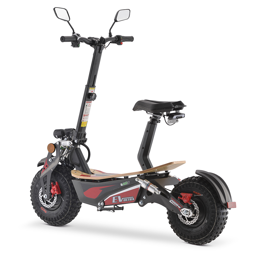 Sxt monster e scooter 2000w 48v lithium battery electric scooter 