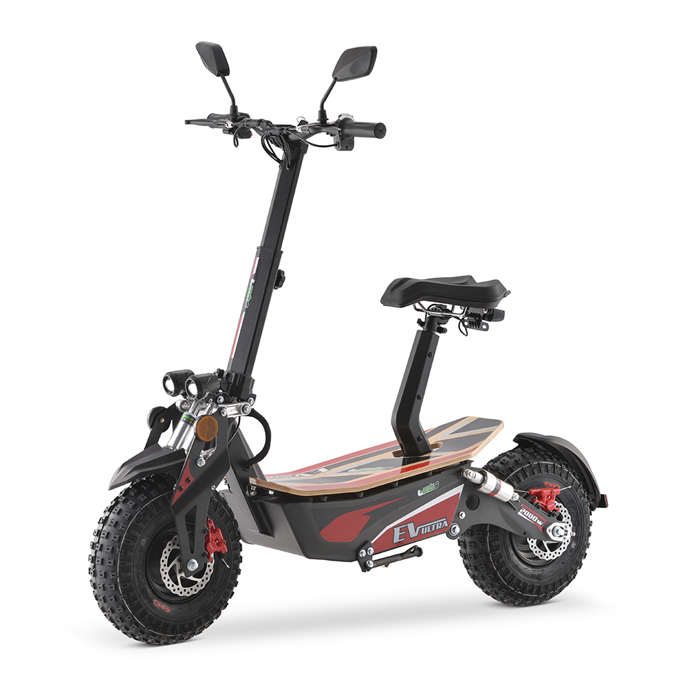 Sxt monster e scooter 2000w 48v lithium battery electric scooter 