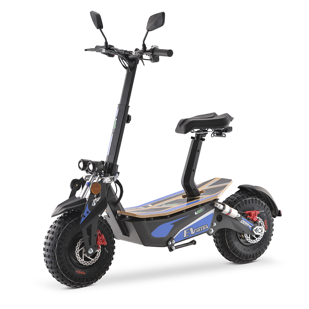 Sxt monster e scooter 2000w 48v lithium battery electric scooter 