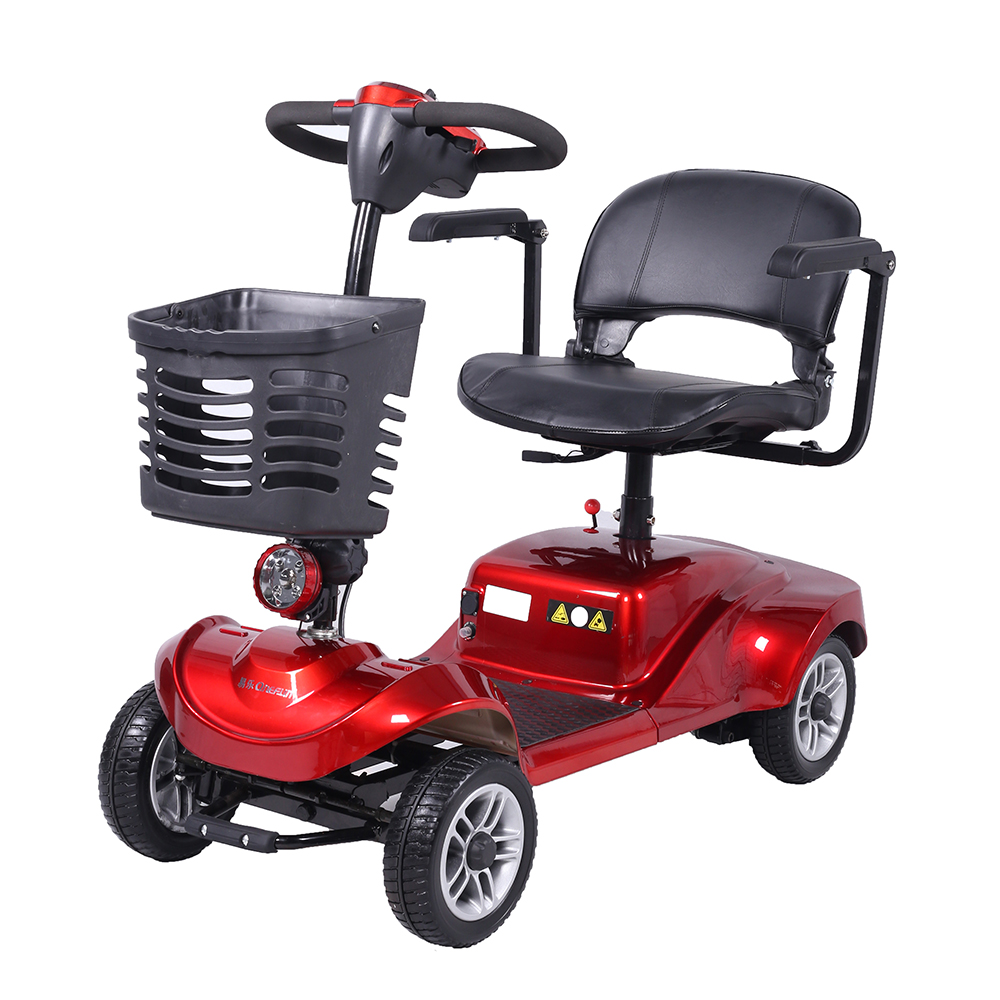 4 wheel electric mobility scooter 24v 250w for handicapped