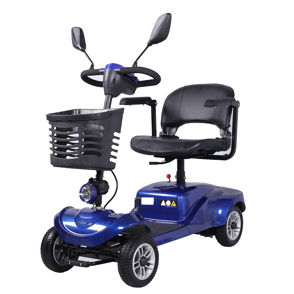 4 wheel electric mobility scooter 24v 250w for handicapped