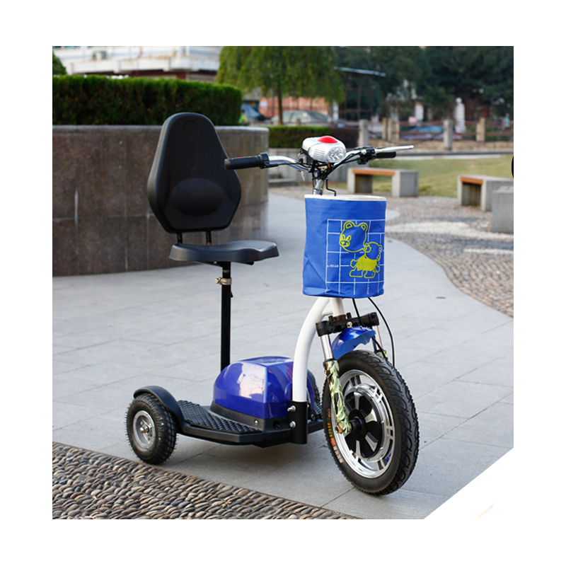 500W Brushless Motor 3 Wheels Electric Scooter for Older People