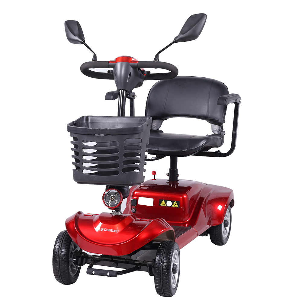 4 wheel electric mobility scooter 24v 250w for handicapped