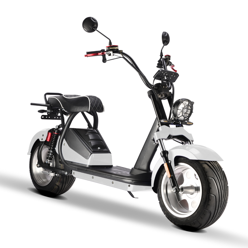 3000w 45km/h Chopper EEC COC Fat Tire Electric Citycoco Scooter 50km Long Range