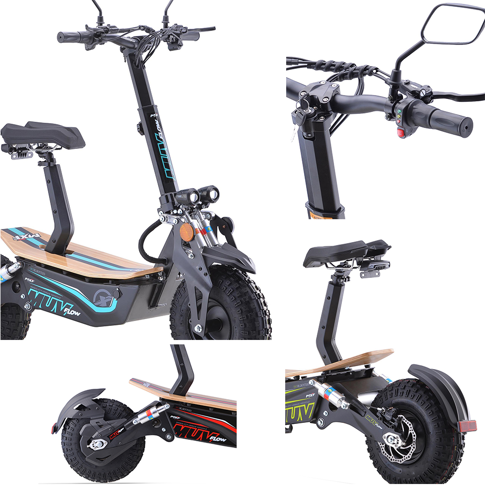 Patinete Scooter Elétrico Off-Road Monster 2000W 48V Electric Scooter