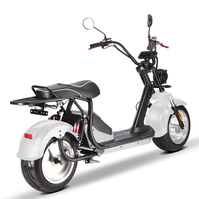 3000w 45km/h Chopper EEC COC Fat Tire Electric Citycoco Scooter 50km Long Range